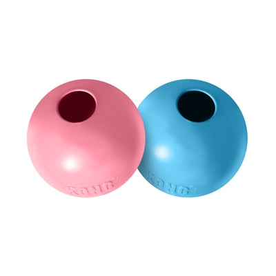 Kong Puppy Ball Roze Of Lichtblauw Assorti