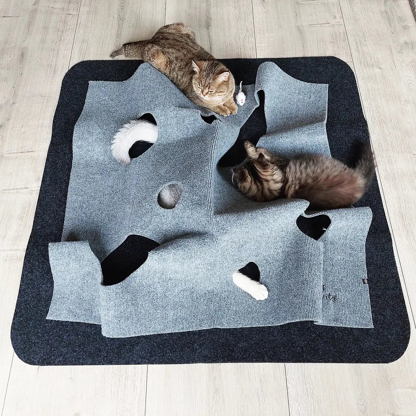 Trixie Cat Activity Adventure Carpet Grijs