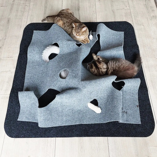 Trixie Cat Activity Adventure Carpet Grijs